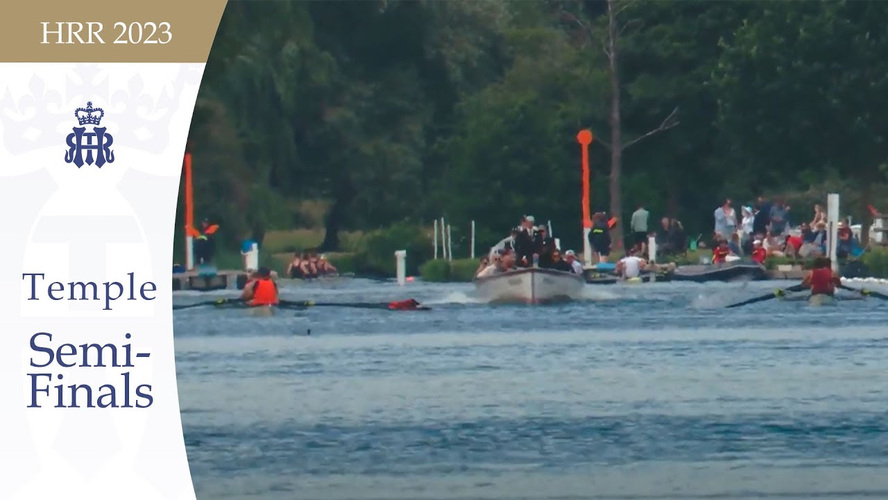Oxford Brookes University 'B' v Syracuse University, USA - Temple | Henley 2023 Semi-Finals