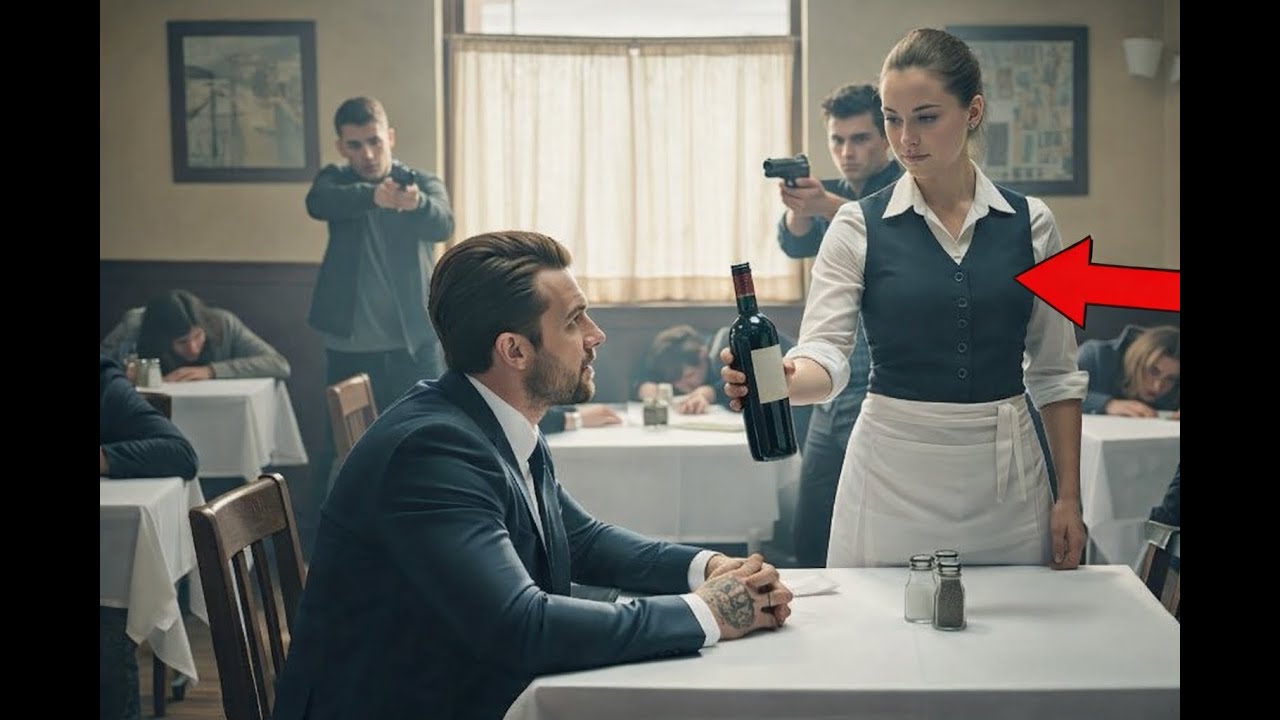MAFIA BOSS SAW THE WAITRESS STAY PERFECTLY CALM DURING A ROBBERY — EVEN HE WAS STUNNED