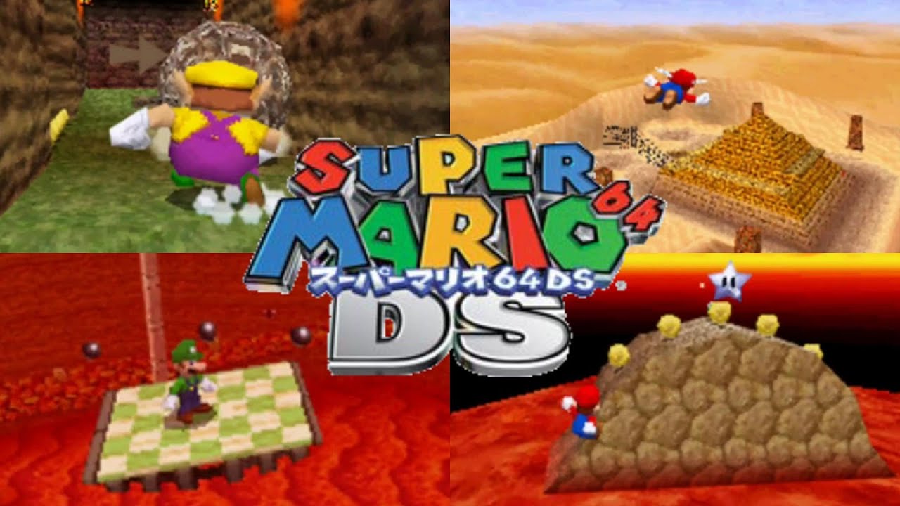 シルバースター、スイッチスター【スーパーマリオ64DS】