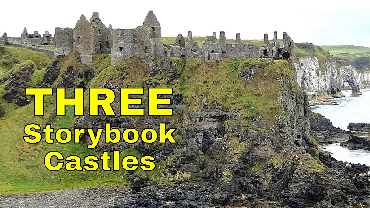 We explore three ruined castles straight out of The Famous Five, Kinbane, Dunseverick and Dunluce
