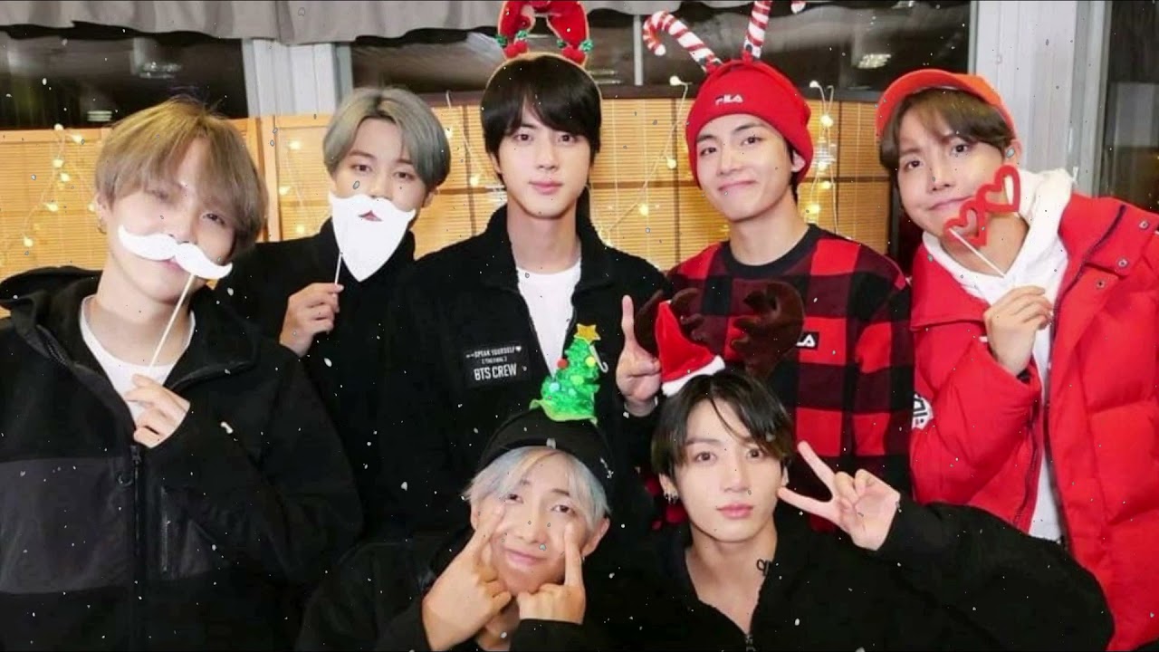 listening to bts christmas songs as it snows outside | BTS snowfall asmr playlist