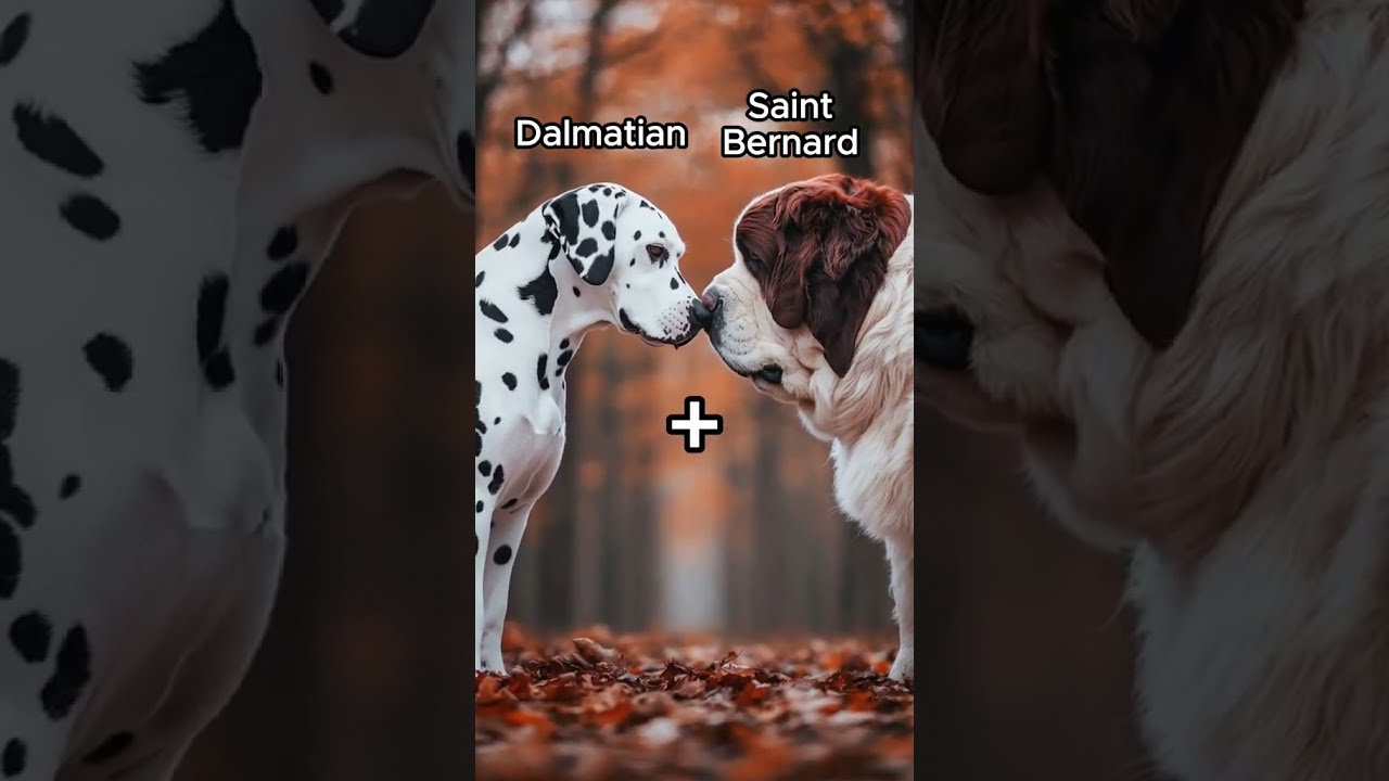 Dalmatian Fusion Different breed. #ai #dog #breeding #fusion