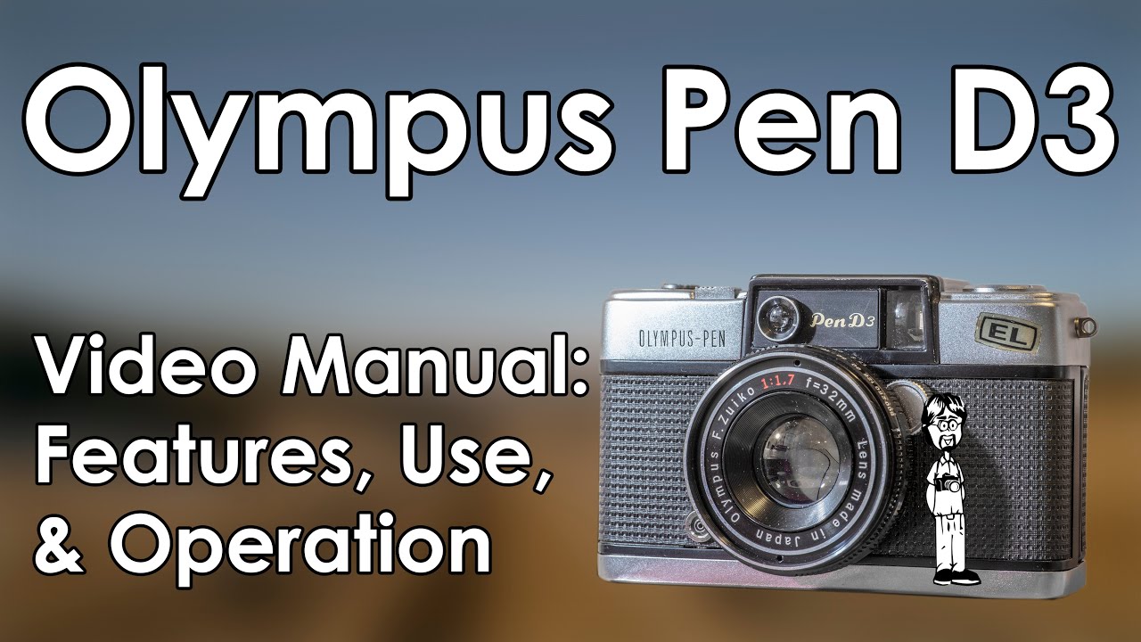 Olympus Pen D3 Manual | Take a Photo, Load Film, Batteries, Double Exposures, and Flash Use