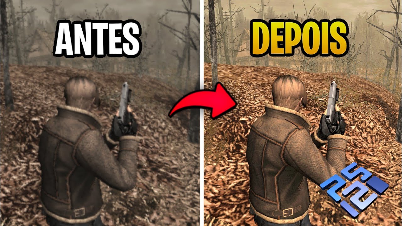 MELHOR CONFIGURAÇÃO PARA RESIDENT EVIL 4 DE PS2 NO PCSX2!