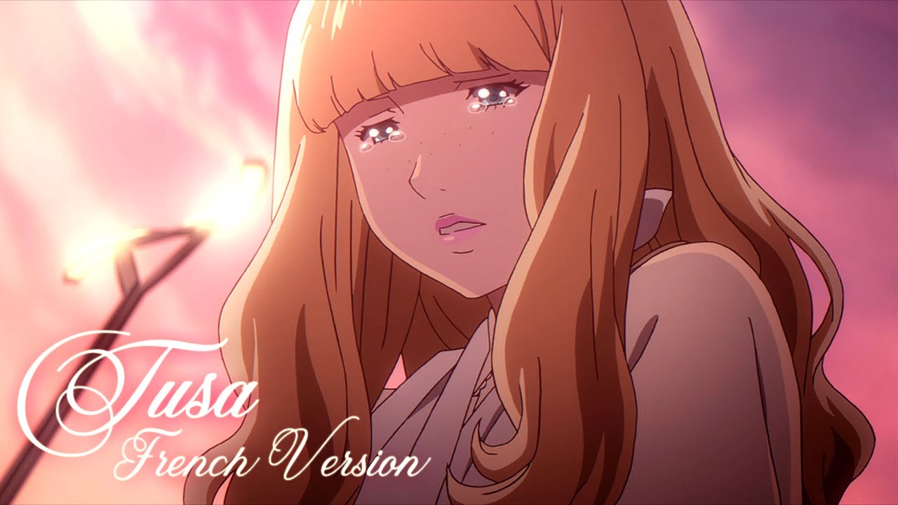 AMV || Tusa (French Version) (Lyrics)