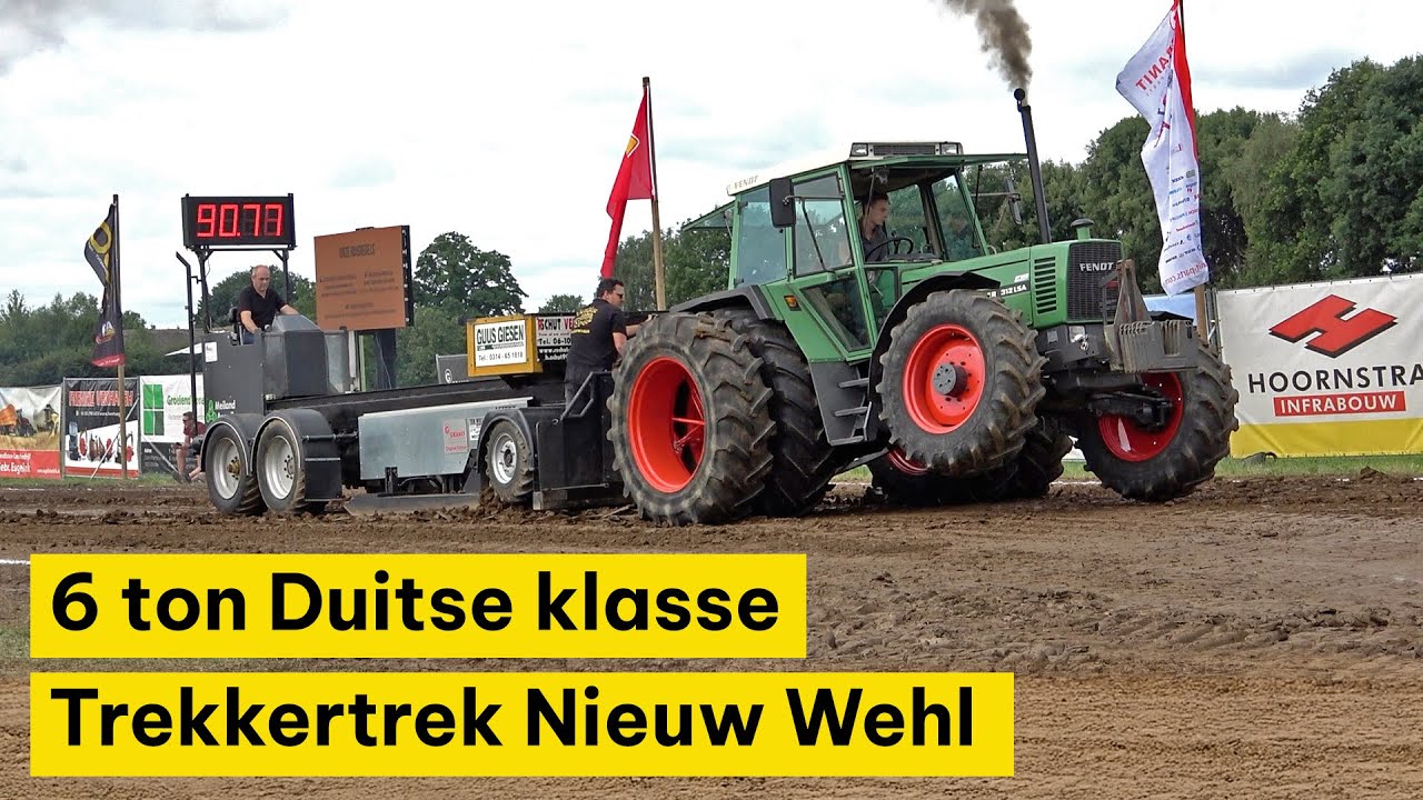 6 ton Duitse klasse | Trekkertrek Nieuw Wehl 2025