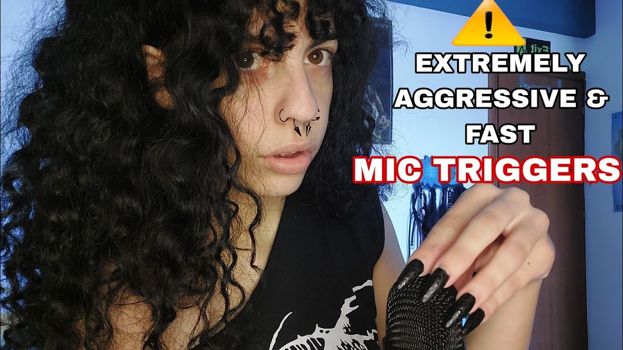 ⚠️ EXTREMELY AGGRESSIVE and LOUD Mic Triggers | bare mic ONLY (not for sensitive ears) LOOPED