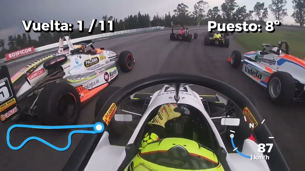 Onboard Final 1 - Fecha 12 - Fórmula Renault Plus (16/12/2023)