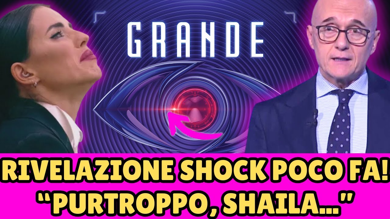 GRANDE FRATELLO RIVELAZIONE SHOCK! 