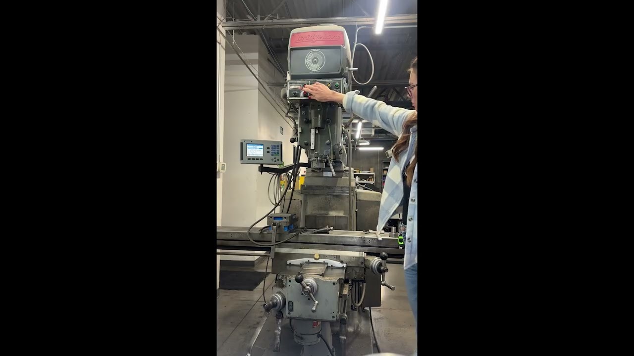 Used Bridgeport Series II Manual Mill For sale