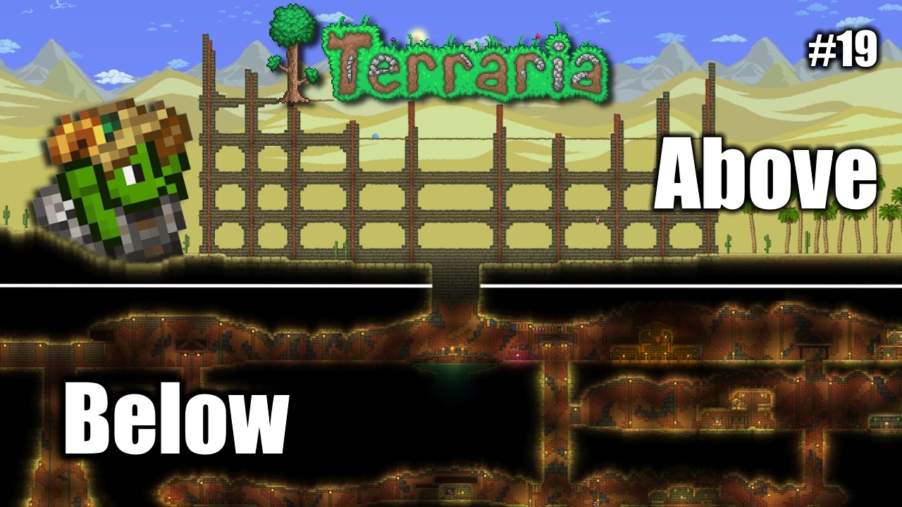 Древний подземный город в пустыне | Модифицированная Terraria #19