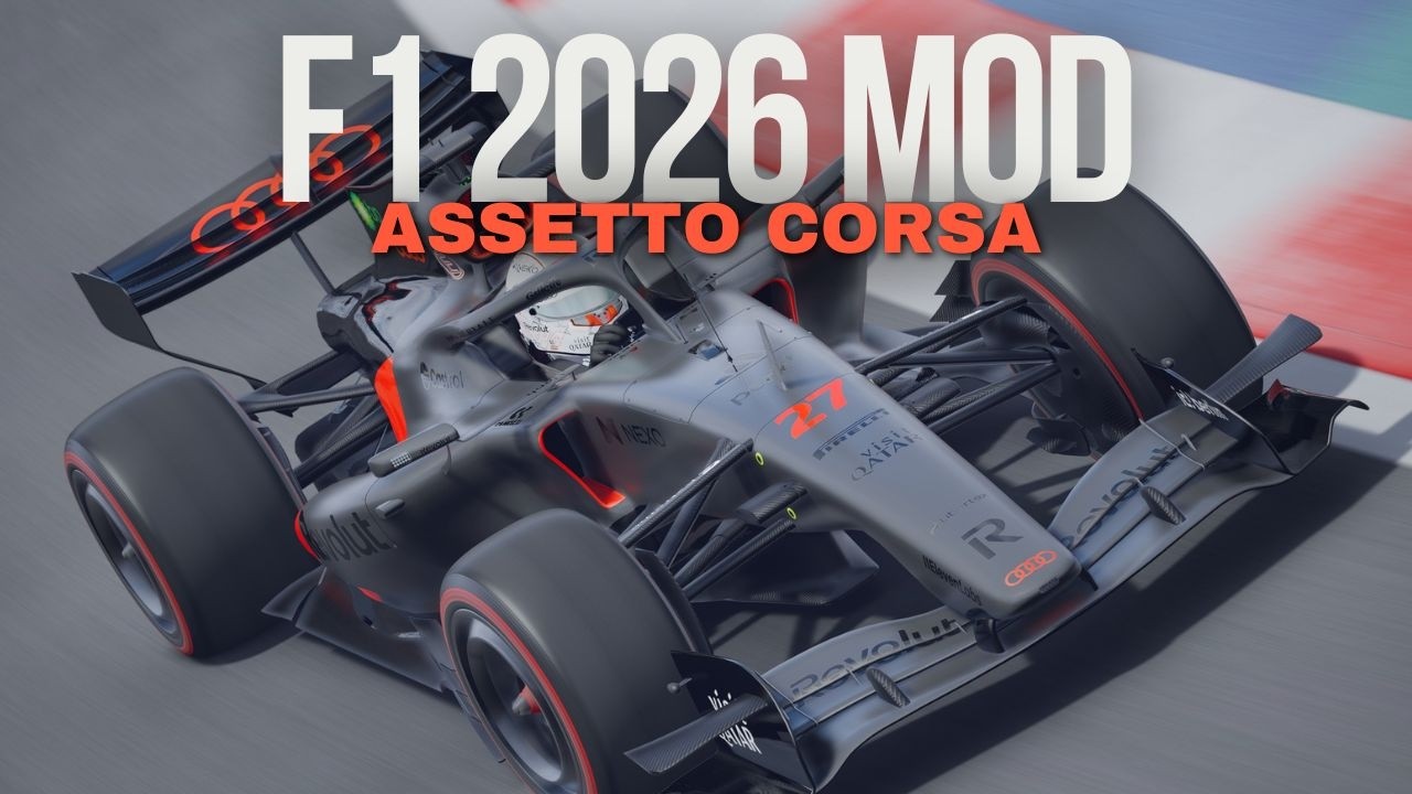 Assetto Corsa F1 2026 – Audi R26 Bahrain Test Onboard | Nico Hülkenberg PUSHING HARD!