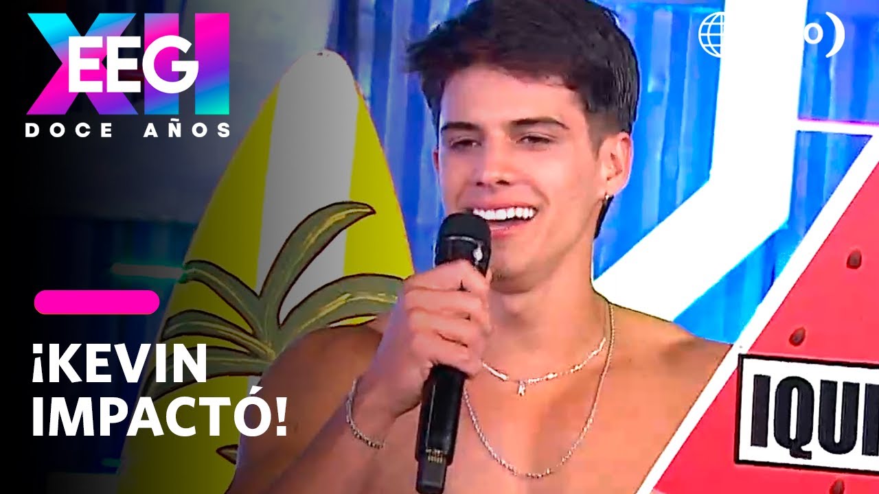 EEG 12 años: Kevin asombró a todos con su agilidad  (HOY)