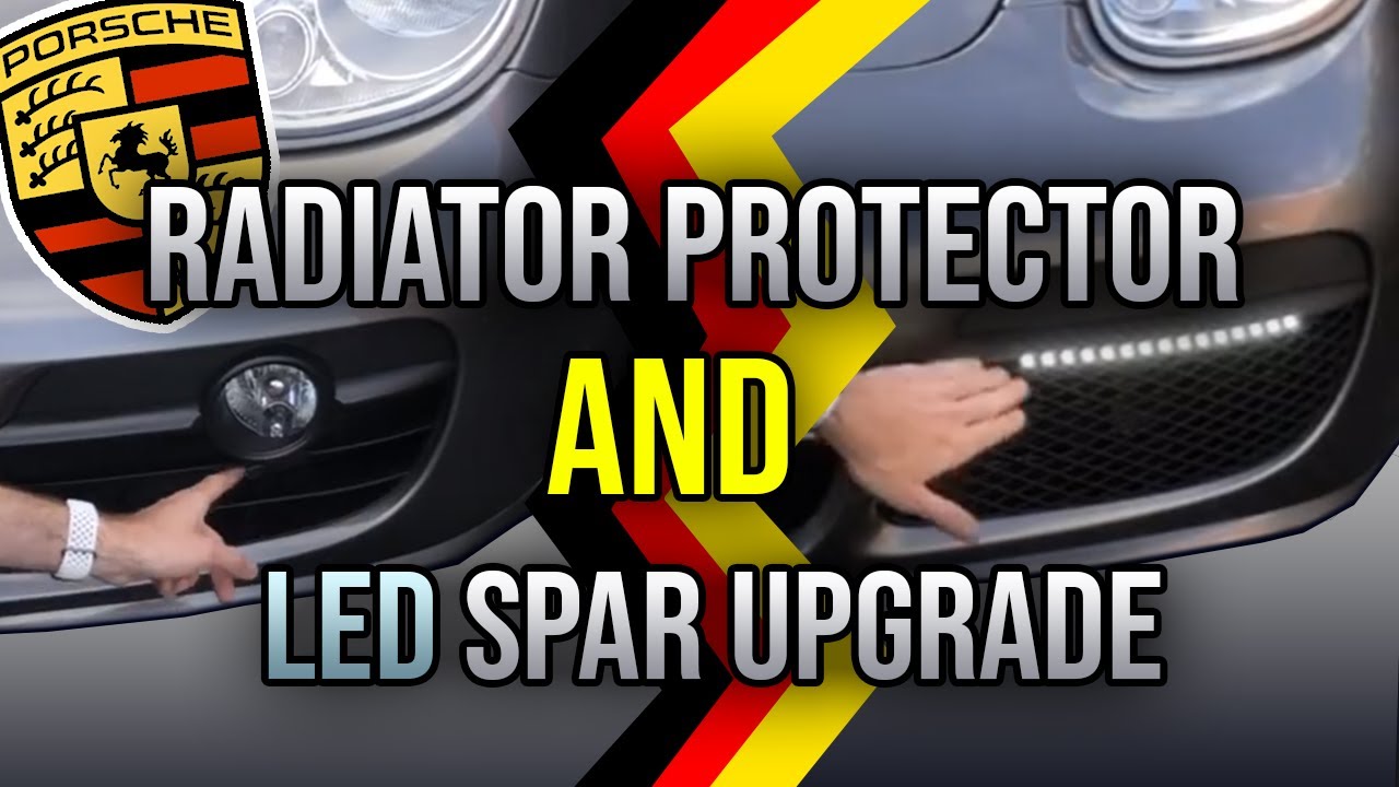 Porsche Cayman 987: Radiator Protection & LED Spar Upgrade!