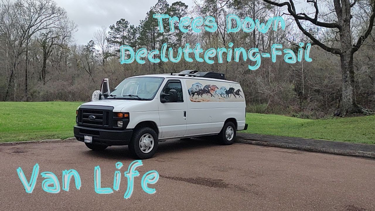 The Ups and Downs of Van Life Decluttering Failures and Stormy Times