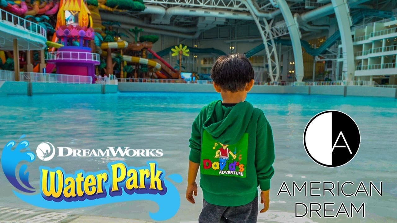 DreamWorks Waterpark exclusive tour inside American Dream Mall in New Jersey | Nickelodeon Universe