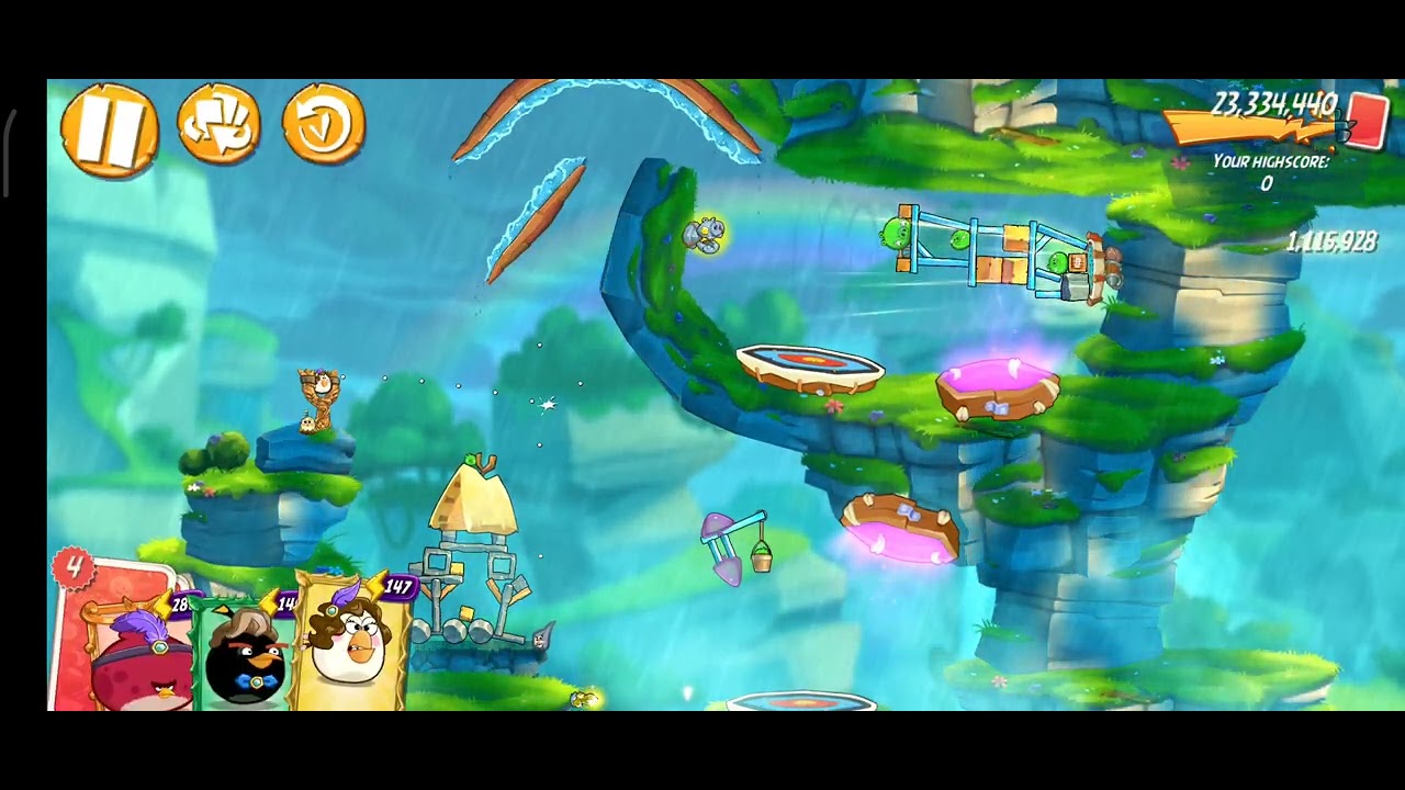 Angry birds 2 clan battle with 10 birds 17th August 2024