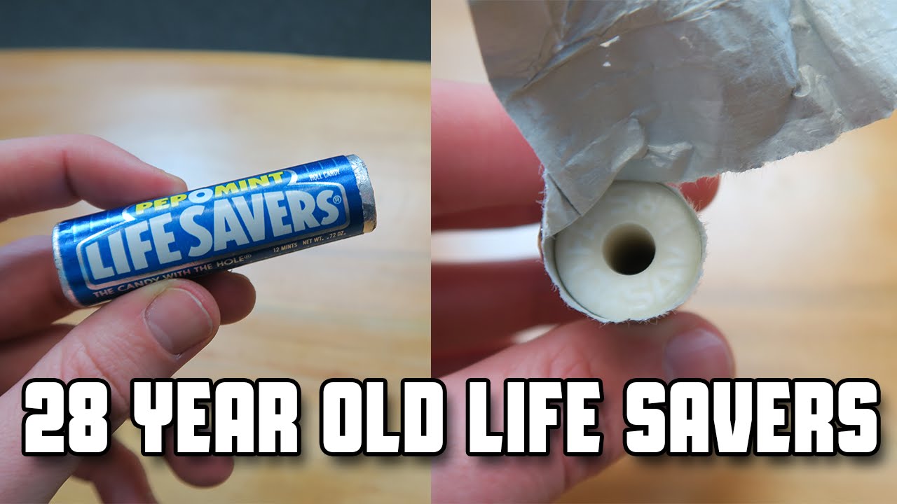 Eating 28 Year Old Life Savers | WheresMyChallenge