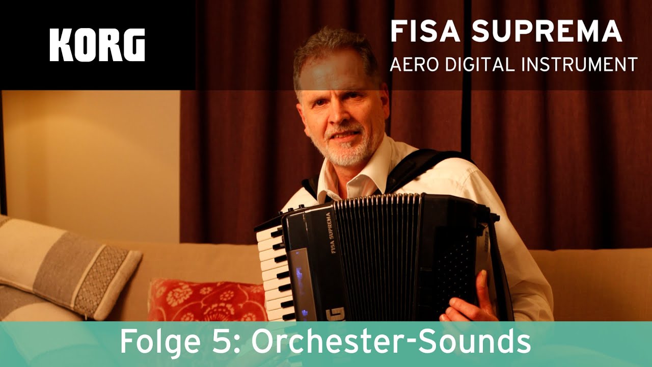 KORG FISA SUPREMA Digitalakkordeon – Orchester-Sounds