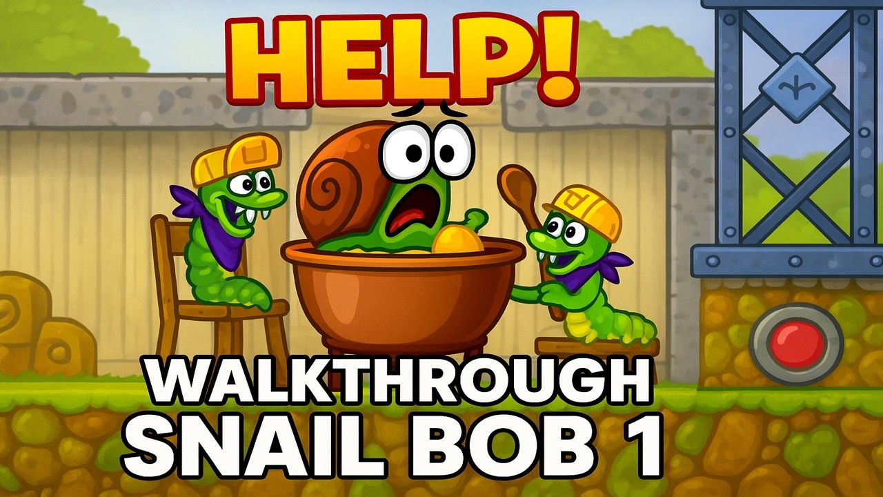 Snail Bob 1 Walkthrough - HD