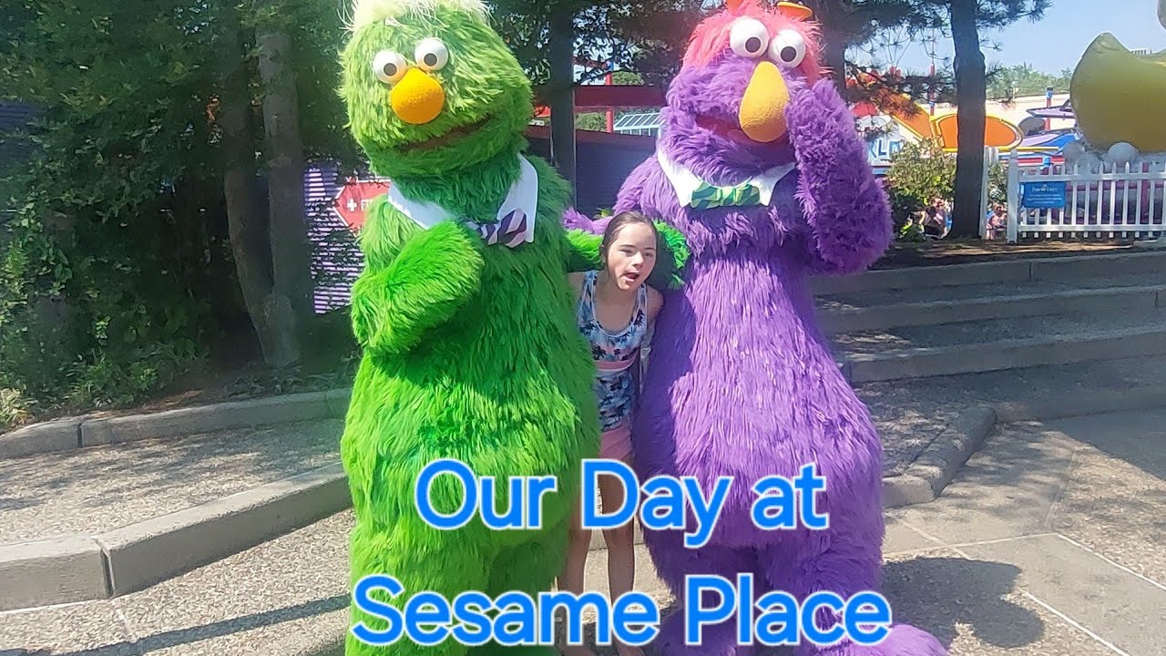 Our Day at Sesame Place | Sesame Street Characters | Big Bird's Ramblin River | Parade | Episode 35