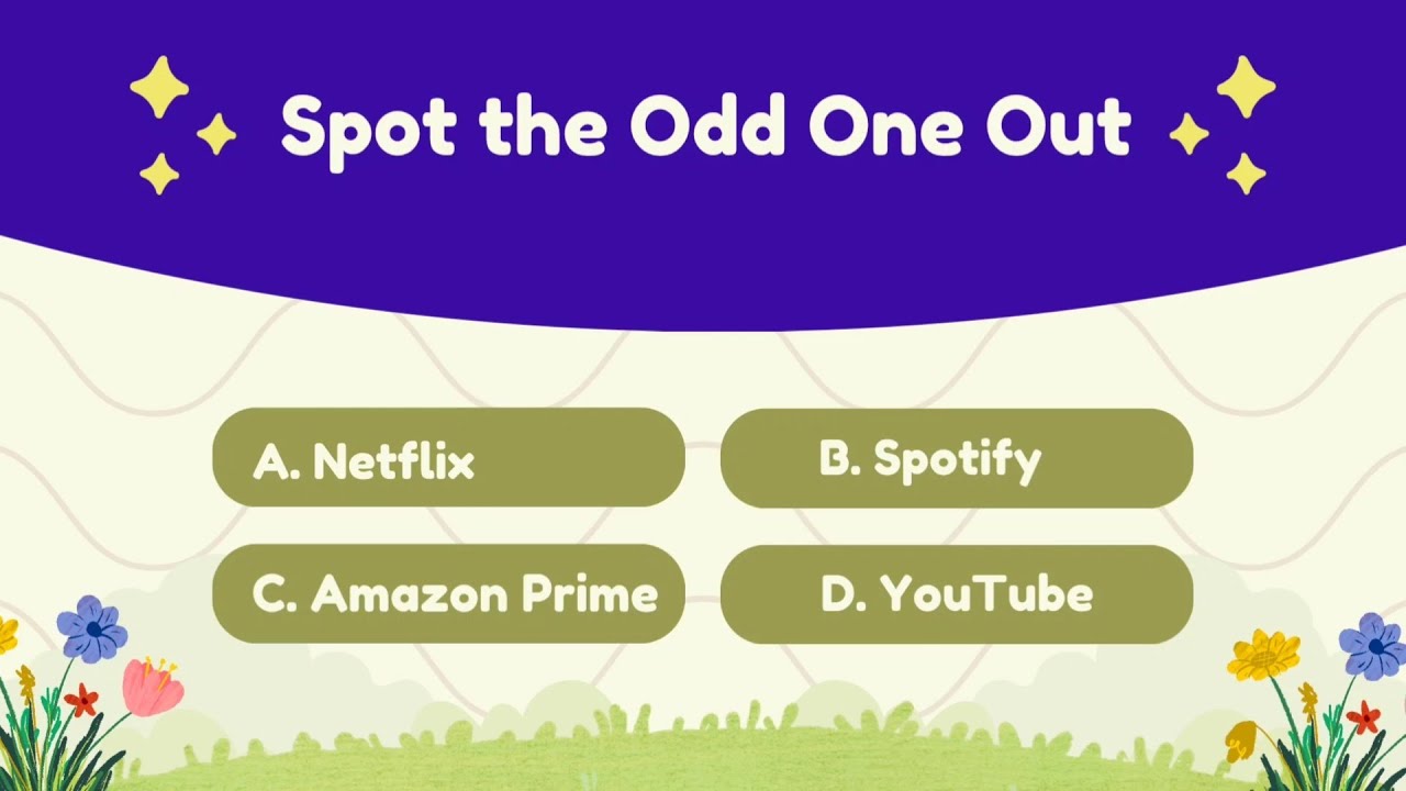 Spot the Odd One Out | 20 Tricky Questions Only Smart Minds Can Solve