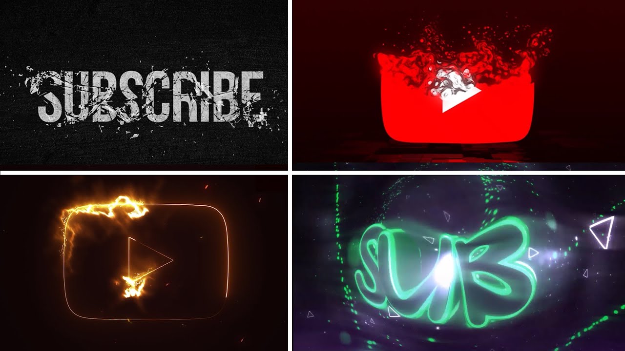 Top 5 Dynamic YouTube Subscribe  Intros | No Copyright