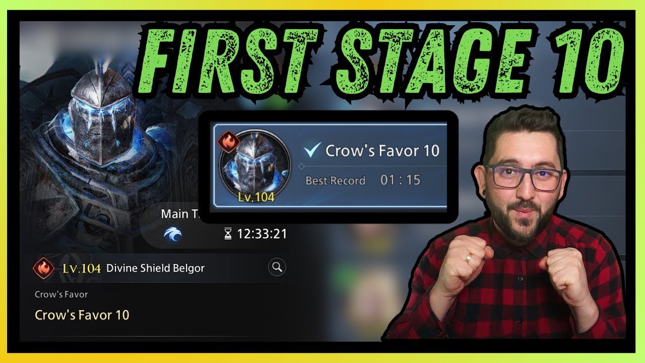 🚨 My FIRST Favor Dungeon 10 DONE! 🚨 Crow's Favor Stage 10 Team GUIDE | King Arthur: Legends Rise