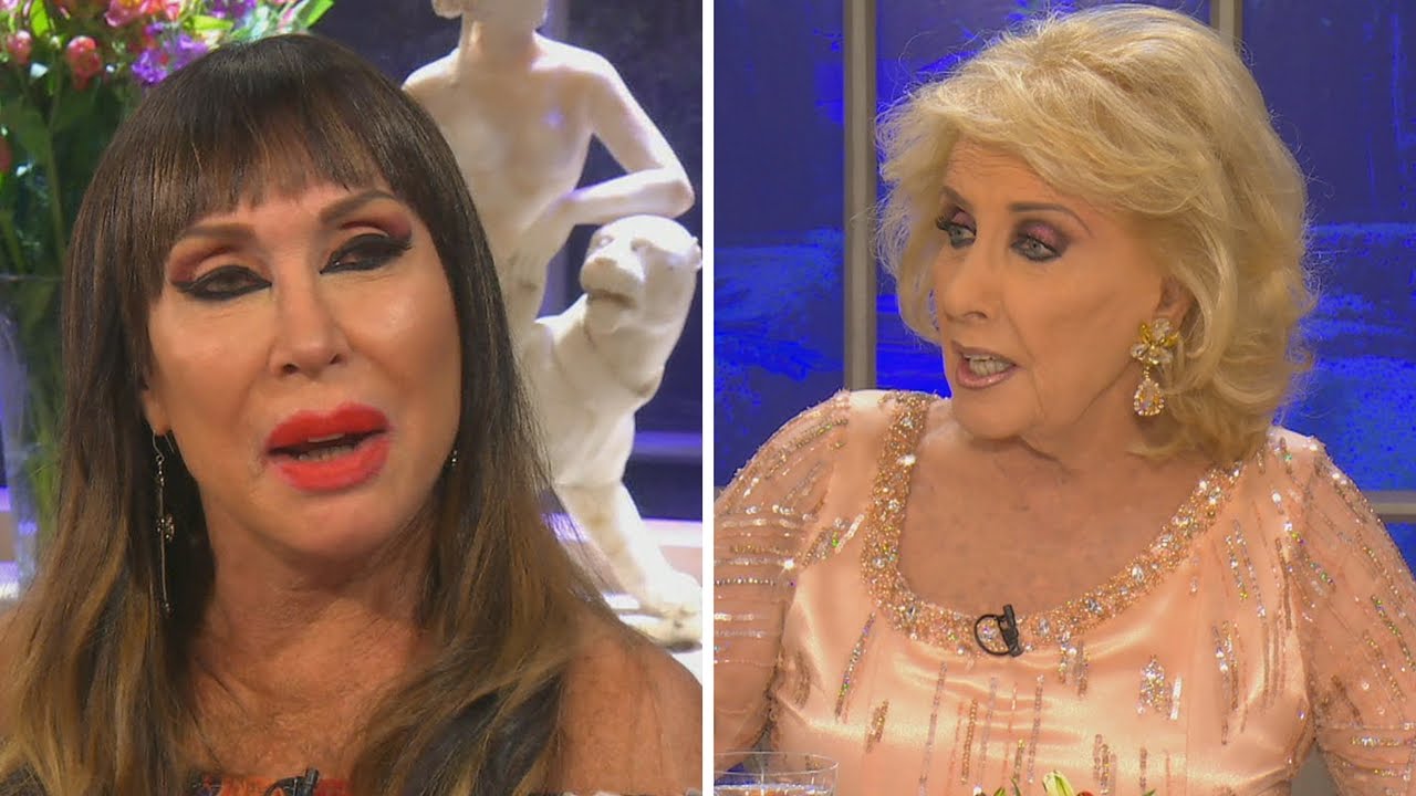 Mirtha Legrand y Moria Casán pusieron fin a sus diferencias en vivo