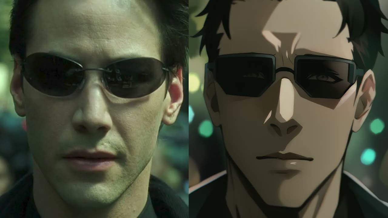 AI Anime Art but it's The Matrix (1999)