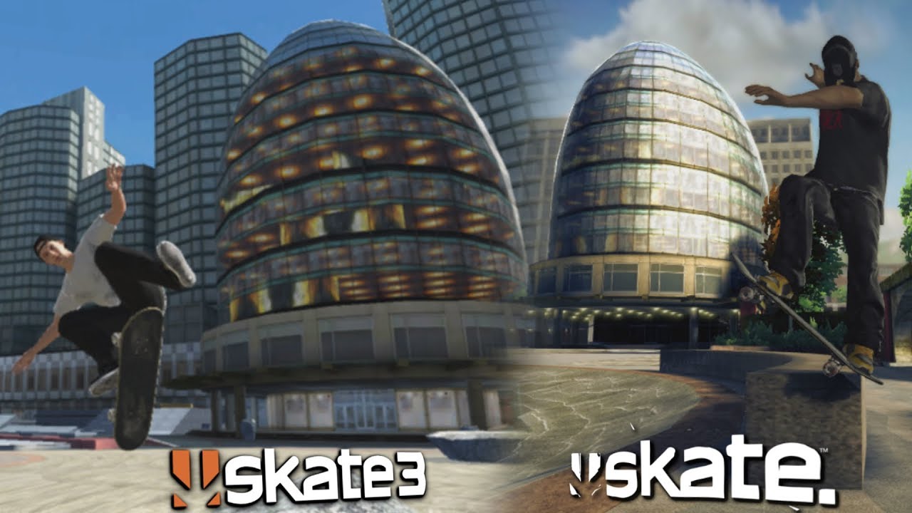 SKATE 1 против SKATE 3 | Сессия на Zen Plaza