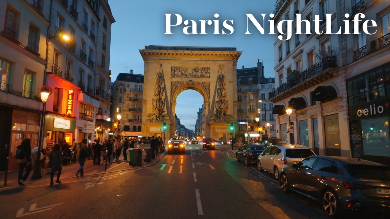 Paris City Walk Friday Night 🇫🇷 Nightlife, Bars & Terraces | June 2026