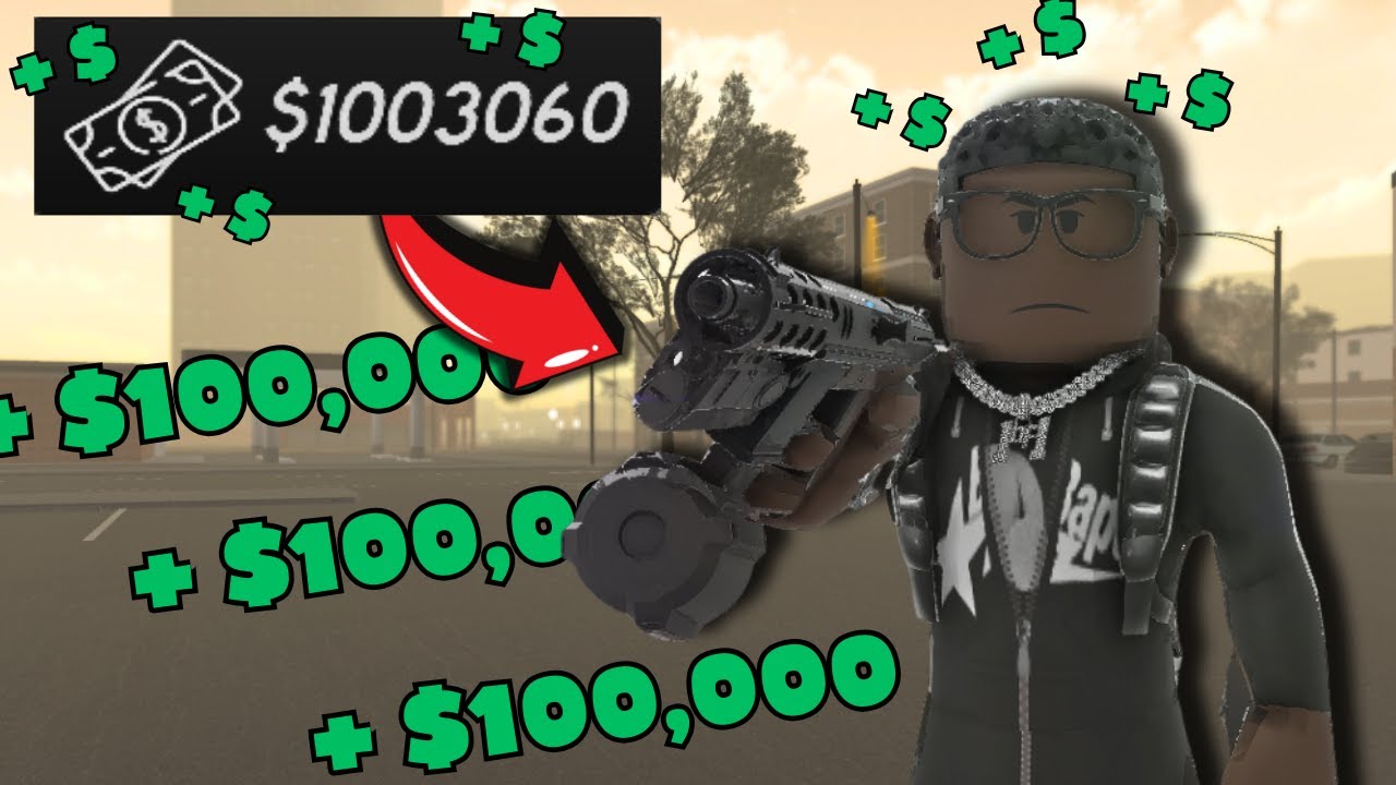 Я ЗАРАБОТАЛ 1 000 000 долларов с барабаном TEC 9 в Южном Бронксе The Trenches Roblox!