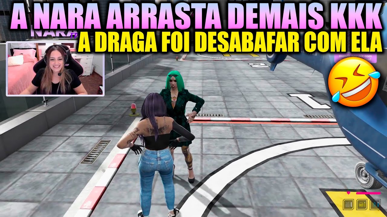 A DRAGONA FOI DESABAFAR COM A NARA SOBRE O CONNOR E ELA FICOU ARRASTANDO 🤣🤣