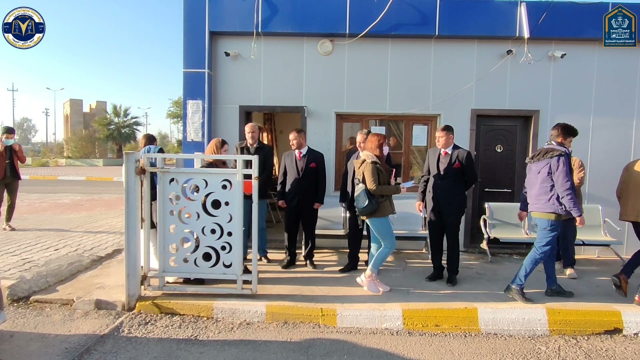 مباشرة طلبة المرحلة الاولى في المعهد التقني الحويجة