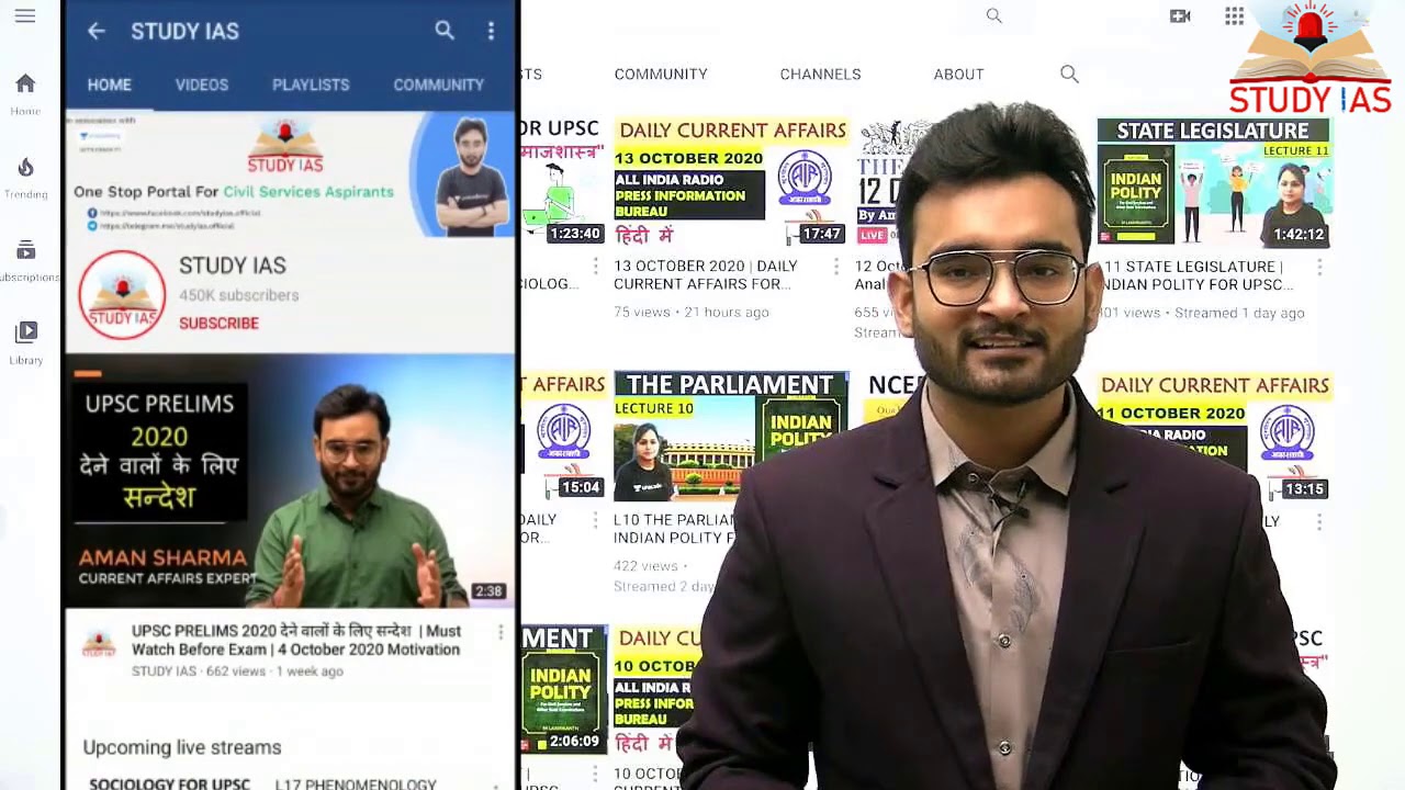 BEST UPSC IAS FREE PREPARATION ON YOUTUBE - STUDY IAS | JOIN US NOW | YOUTUBE IAS