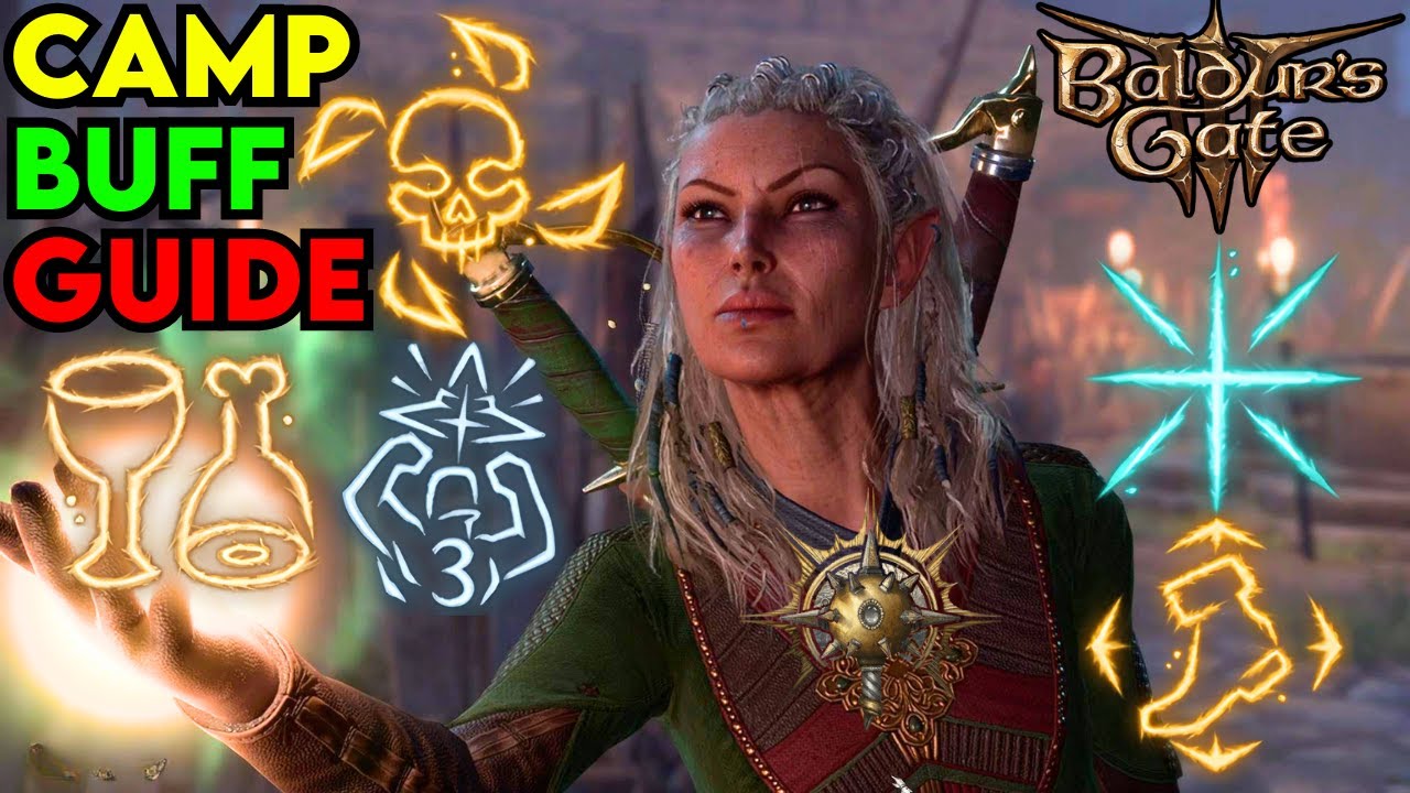 Baldur's Gate 3 CAMP CASTING BUFF Spell Guide