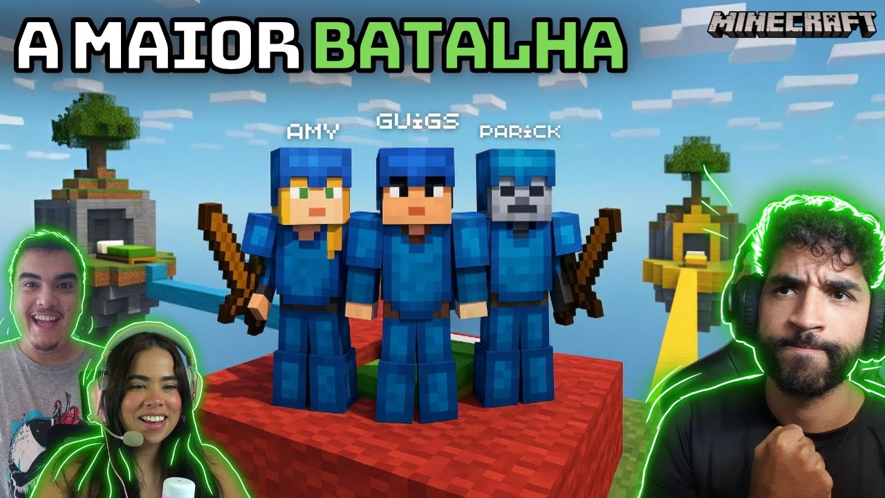 A MAIOR BATALHA DE BED WARS DE 2025 