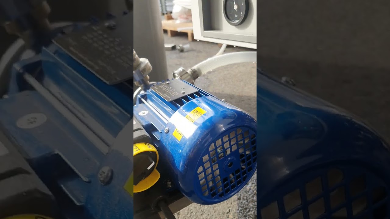 Startup pasteurizer frutty 250 and 450 electric heating