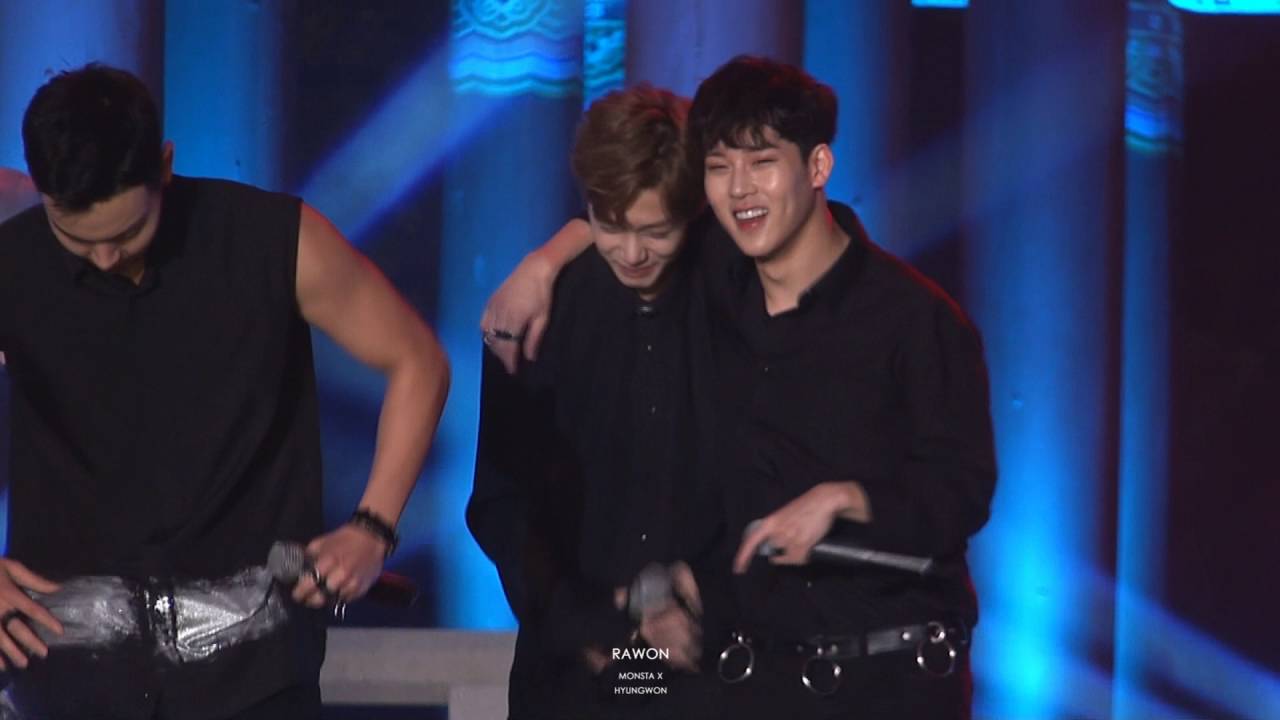 160923 청주 중국인유학생페스티벌 MONSTA X HyungWon 몬스타엑스 형원 네게만 집착해 (Stuck)