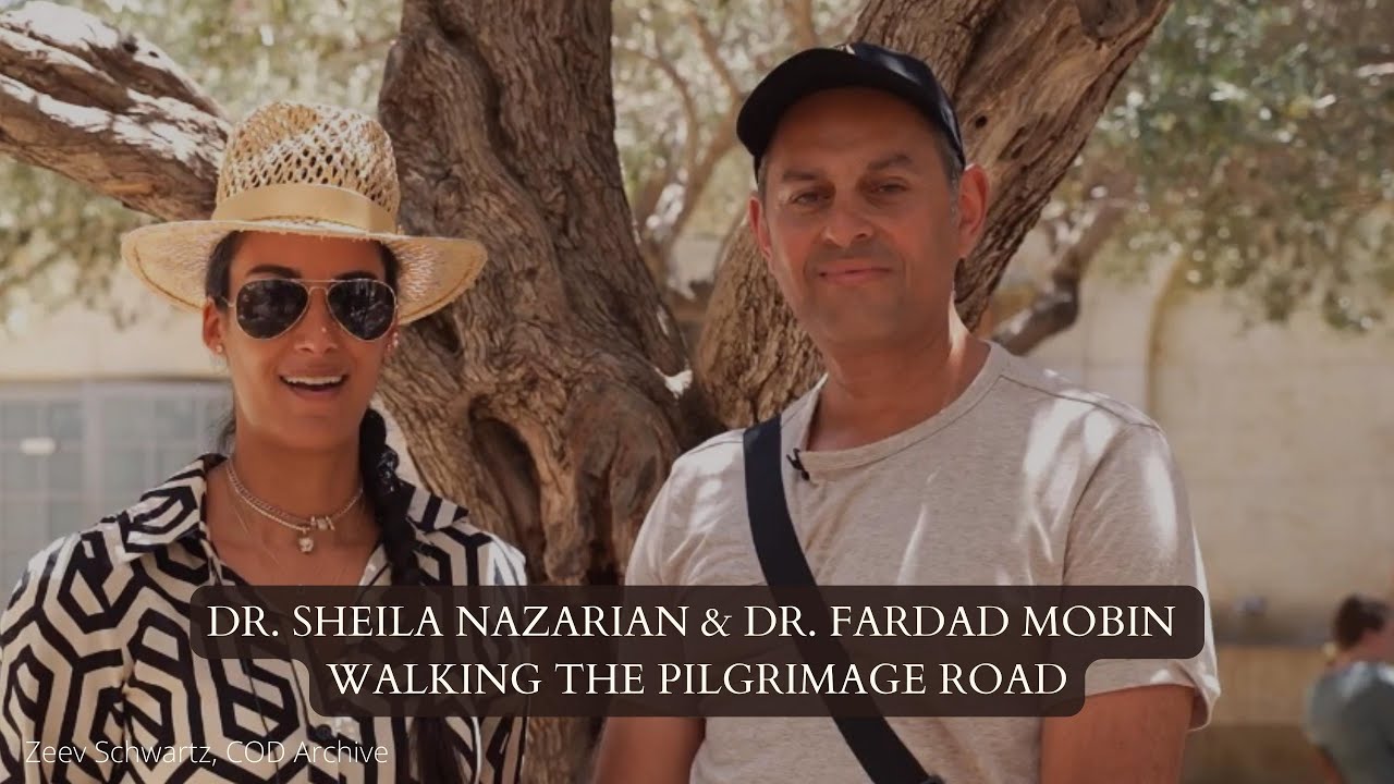 Dr.Sheila Nazarian & Dr. Fardad Mobin Visit The City Of David!