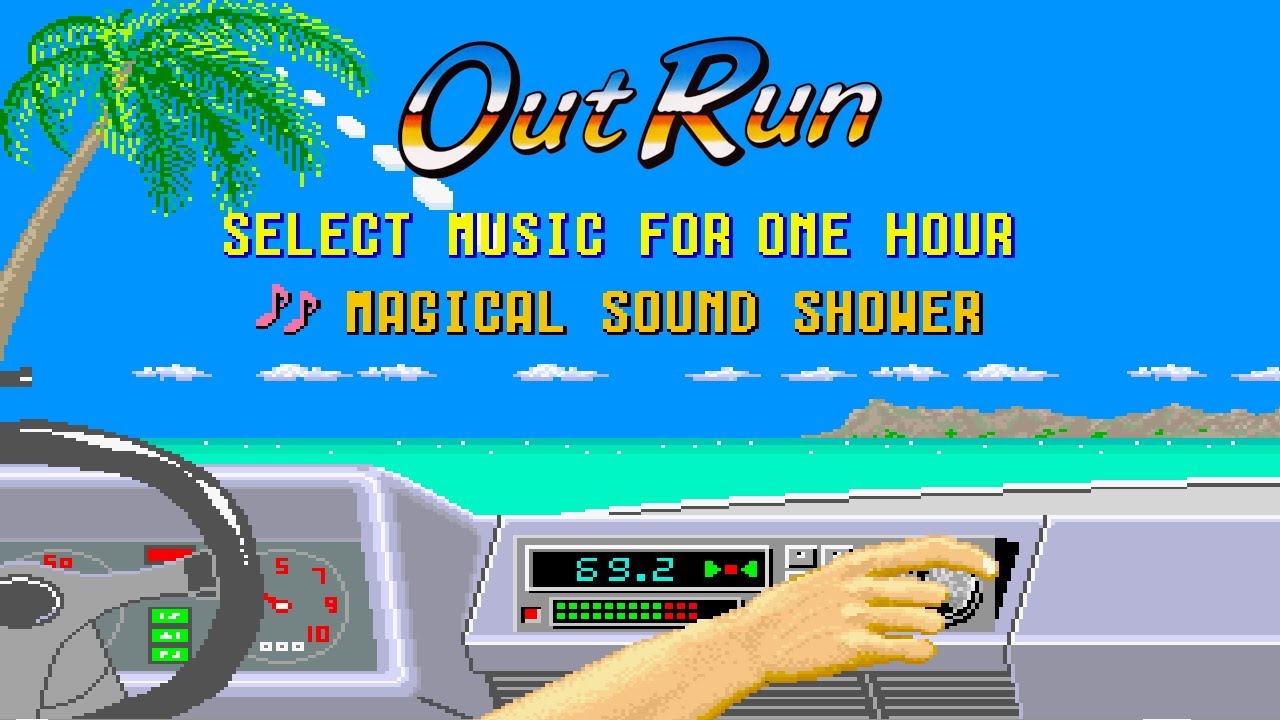 One Hour Game Music: OutRun - Magical Sound Shower | 1 Hour Extended Version