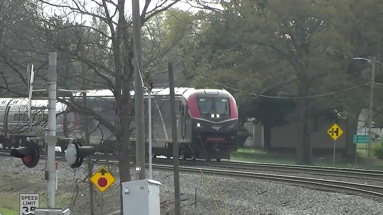 The Amtrak Crescent #19 With Awesome Crew! Temple, GA 03-15-2026©
