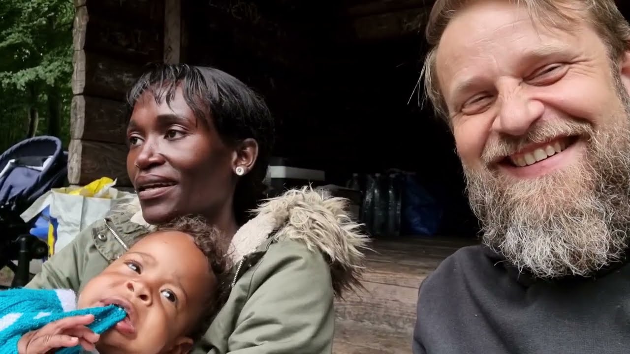 Shelterliv med 6 Børn ved Møns Klint - Vlog Dag 1