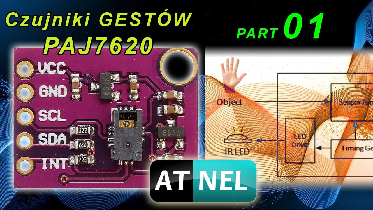 Czujniki GESTÓW PAJ7620 - sprzęt, porady, naprawy - ciekawe informacje Part 01