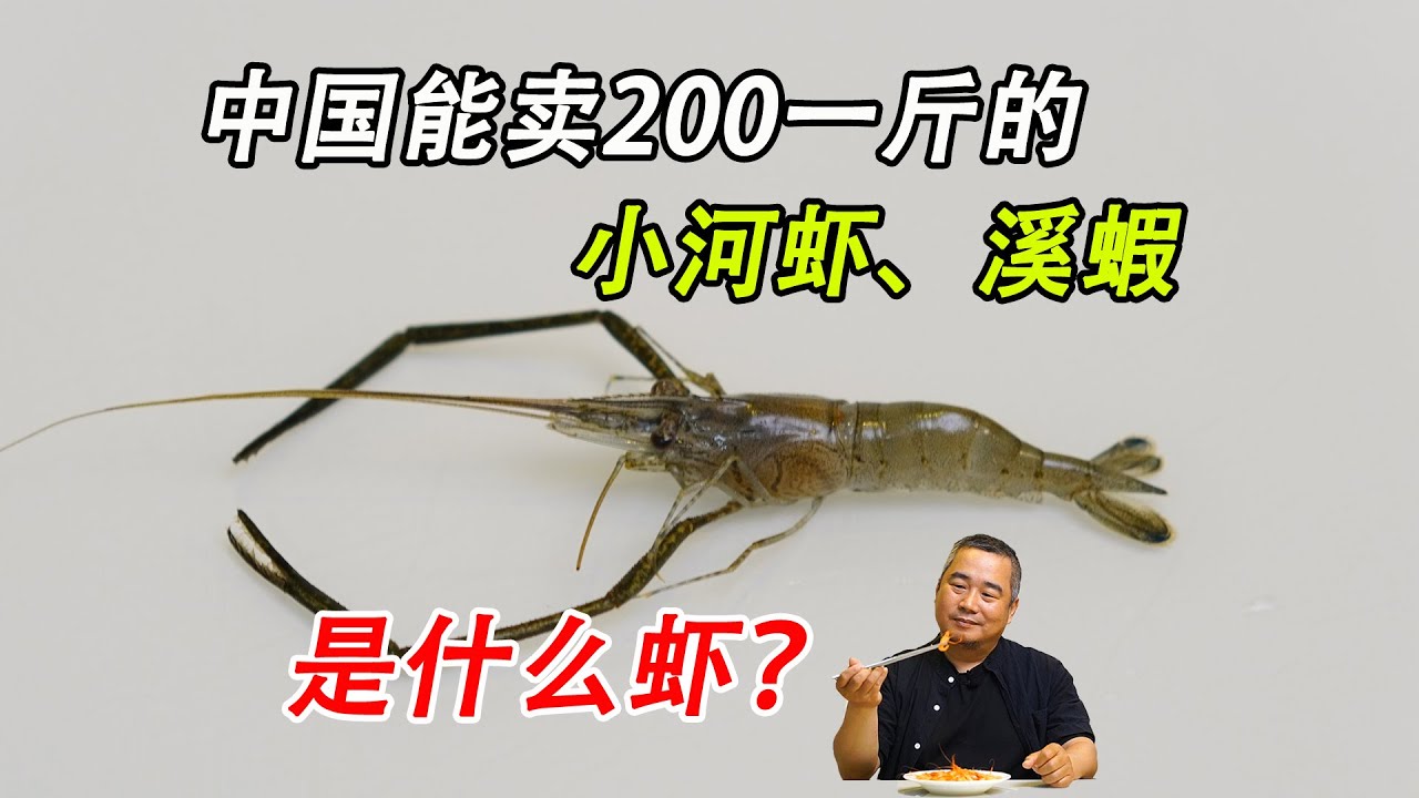 中国产的小河虾，能卖200元一斤，它和10块一斤的有区别吗？冒充它的又是什么虾？