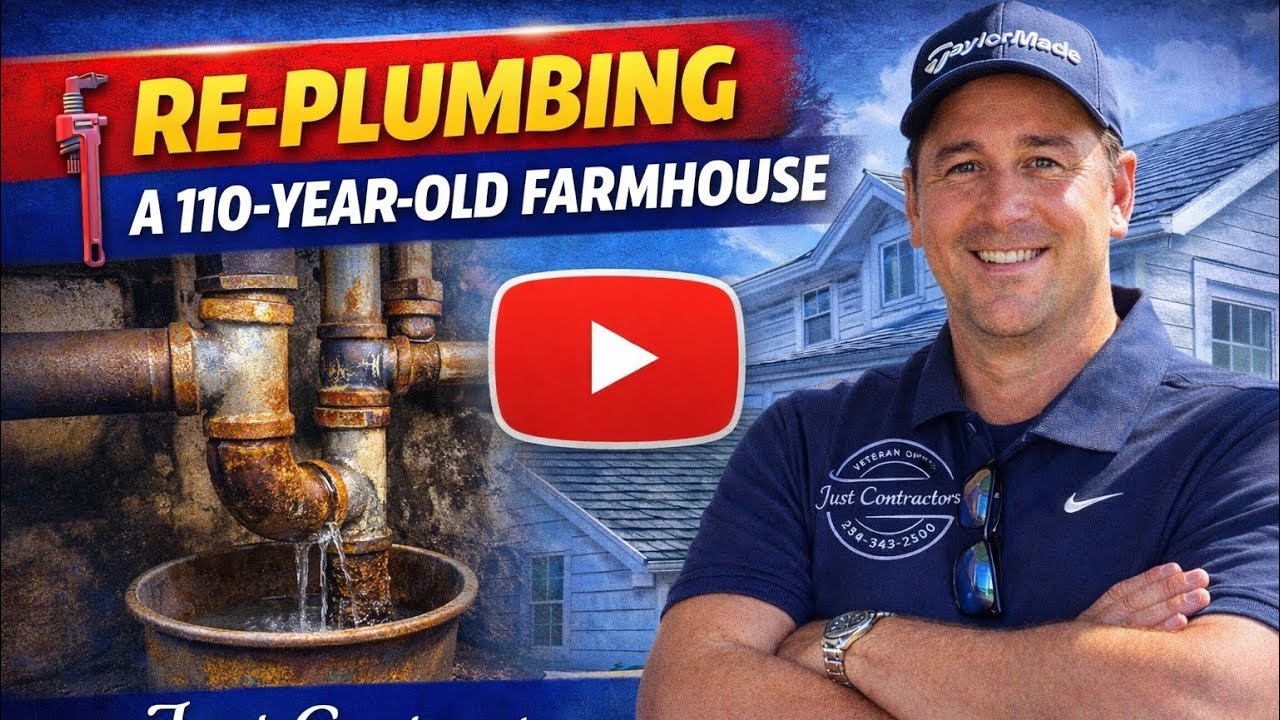This 110-Year-Old Farmhouse Had ORIGINAL Plumbing…