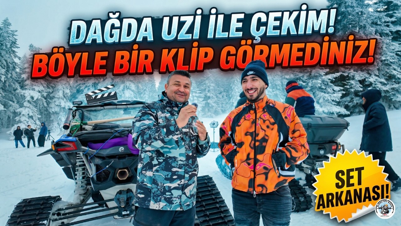 UZİ - YAŞIYOKEN ANLA KAMERA ARKASI - CAN-AM MAVERİCK X3 KULLANDIK, HEYECAN DOLU ANLAR