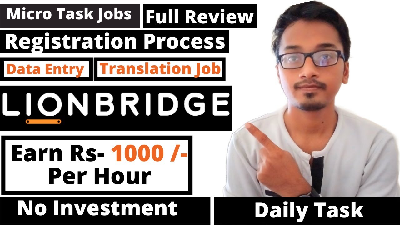 Earn Rs.1000/ Per Hour || Lionbridge || Lionbridge Data Entry Jobs || Live Earning || 