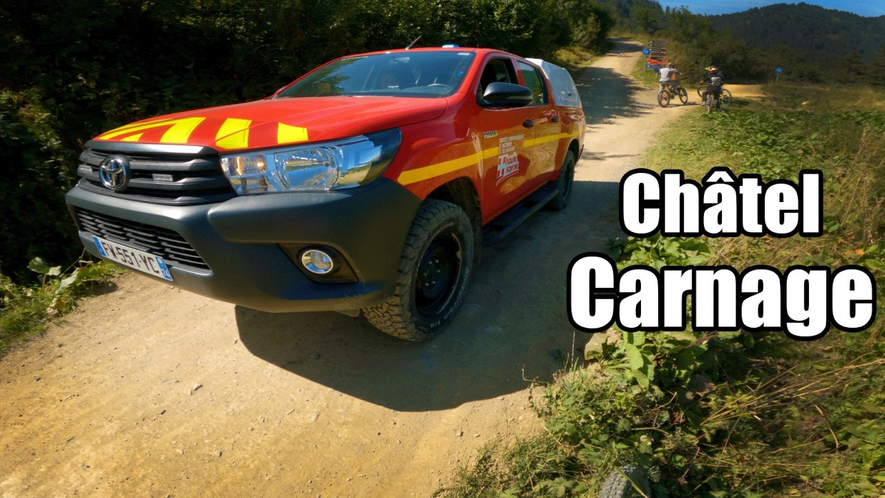 Mon PREMIER FLATSPIN, CHÂTEL BIKEPARK !!!